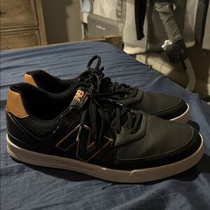 New Balance Men's Black and Brown Sneakers